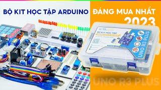 Bộ KIT Học Tập Arduino đáng mua nhất 2023 | Aruino Uno R3 BLK Plus