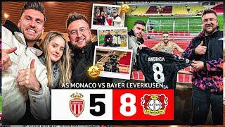 Unvergesslicher TAG in MONACO  AS Monaco vs Bayer Leverkusen XXL Stadion Vlog ️