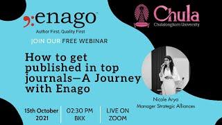 How to get published in top journals A Journey with Enago