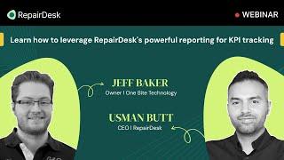 How to Leverage RepairDesk's Powerful Reporting Tool - Webinar