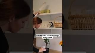 Clutter free ways to refresh your home!
