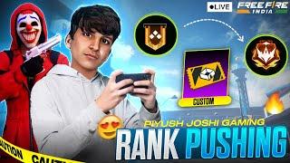 FINALLY NEW FREE FIRE RANK SEASON IS HERE!!┃RANK PUSH LIVE@mrdent94 ┃LIVE