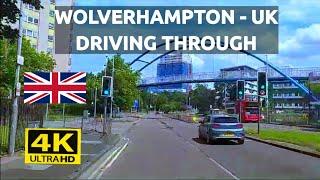 WOLVERHAMPTON - UK, DRIVE THROUGH 26 July 2023 |4K|