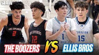 The Boozers GOT TESTED  Eli & Isaac Ellis  | Best Brothers in HS Matchup 