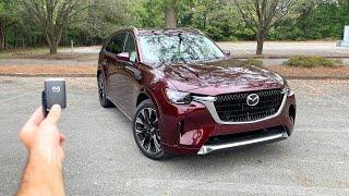 2025 Mazda CX90 Turbo S Premium Plus: Start Up, Test Drive, Walkaround, POV and Review