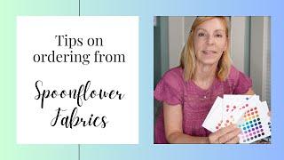 Tips on ordering from Spoonflower Fabrics | My Spoonflower Fabric Haul & Future Sewing Plans