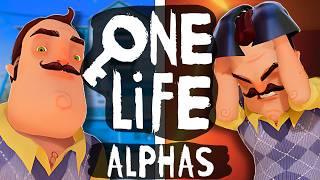 Hello Neighbor Alphas: If I Die I Restart ALL OF THEM!