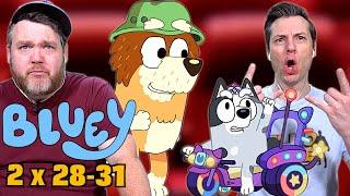 Newish Dad Watches Bluey S2 (Movies, Granddad, Library, Swim School) For the First Time