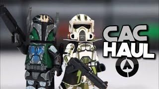 LEGO Star Wars Clone Army Customs Haul! Tech Pre Vizsla and Commander Trauma