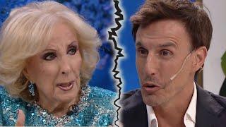 "ROBERTO, VOS TENÉS QUE VER LA REALIDAD": Fortísimo cruce entre Mirtha y García Moritán