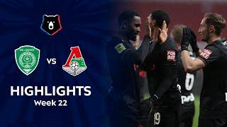 Highlights Akhmat vs Lokomotiv (2-3) | RPL 2021/22