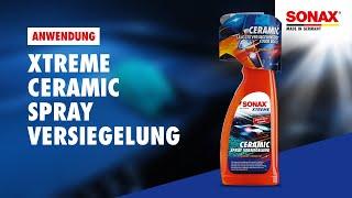 Anwendung SONAX XTREME Ceramic Spray Versiegelung