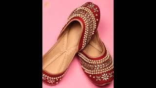 Pakistani nagra shoes | juta | shoes | uniq juta | jutti | girls shoes #beautiful #shorts #fashion