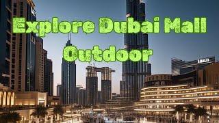 Dubai Mall Outdoor Experience/ Exploring the Surroundings