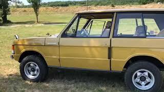 Barn Find Classic 2 Door Range Rover Diesel Conversion Colonel Mustard