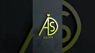 Sadia Logo Name Comment Your Name | #shorts #viralshorts #logo #logodesign #art #3dart