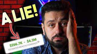 SocialBlade YouTube Earnings are WRONG!