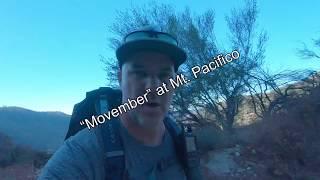 “Movember” on Mt. Pacifico for the Hoshnasi SOTA meetup!