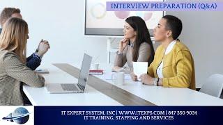 IT Expert FREE Webinar for Interview Questions and Answers | Job Placement | IT Expert System, INC