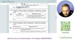 Разбор всех заданий 1 из Сборника Рохлова ЕГЭ 2023| БиоПолис