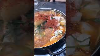 추운날에는 오징어찌개 #shorts #찌개 #황성얼큰오징어찌개 #인천맛집