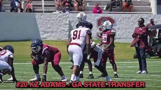 SC State Running back KZ Adams Is SHIFTY!