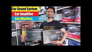 Car Sound System Price in Pakistan |  Car amplifier woofer |  Car android system | Aayan Electronics