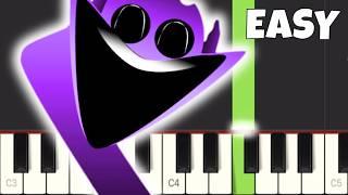 Incredibox Sprunki Phase 4 Themes on Piano - EASY Piano Tutorial