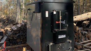 HeatMaster SS G200 Wood Boiler 1 Month Review Ep. 23