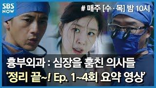 SBS [흉부외과] 정리 끝~! 1~4회 요약 영상 / 'Heart Surgeons' Ep.1~4 Review (6:27')