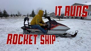 I got a FREE SNOWMOBILE