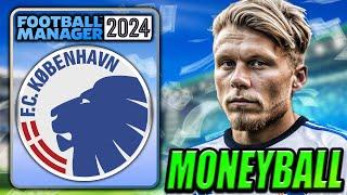 Rebuilding FC Kobenhavn Into UCL Winners using MONEYBALL in this FM24 Rebuild!