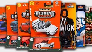 Preview - Matchbox Moving Parts Mix 5, Pop culture Mix, Ferrari F355, Pagani Utopia, RWB 964 & More.