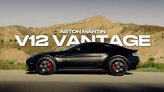 Aston Martin V12 Vantage | Pure ASMR Canyon Drive