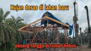 HEAVY RAIN AND STORM||INSTALL HOUSEHOLD IN GARDEN HOUSE