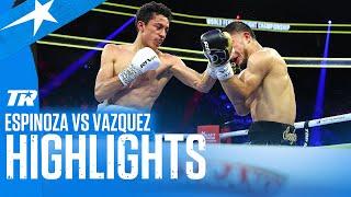 Rafael Espinoza Overwhelms Edward Vazquez In Vegas | FIGHT HIGHLIGHTS