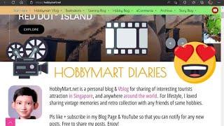 Exploring the World with Hobbymart.net: A Travel Diary Vlog  | Singapore Blogger