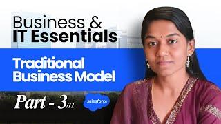 Traditional business Model | Part - 3 |  Business and IT Essentials | Salesforce Training Academy