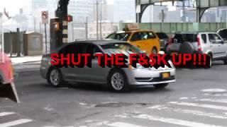 Funny NYC Road Rage during insane traffic jam