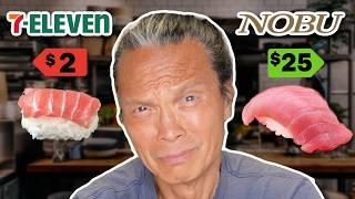 Iron Chef Dad tries Cheap vs Expensive Food.