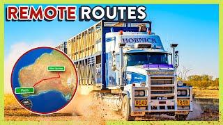 Truck Drivers Take On The Most Remote Desert Routes!