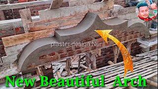 Amazing hand workVery easy #arch making process