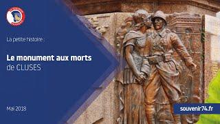 La petite histoire du monument aux morts de Cluses