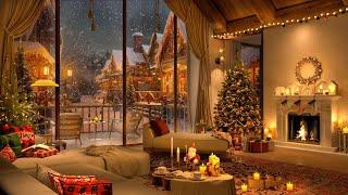  Snowy Night at Cozy Luxury Apartment  Christmas Jazz 2025 to Good Sleep, Chillout & Stress Relief