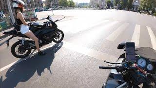 Motocicliste si Motociclisti | Girls in Traffic | Police & more | Bucuresti