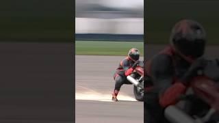 Fastest speed dragged by a motorbike - 251.54 km/h (156.30 mph) by Gary Rothwell 