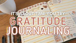 Quick and EASY way to Gratitude Journal