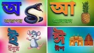 Bangla Bornomala | বাংলা বর্নমালা | বাংলা স্বরবর্ণ ও ব্যঞ্জনবর্ণ