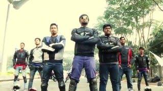 Pulsar AS 150 Launching Live Stunt Show BANGLADESH by ROAD RIDERz, RRz