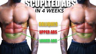 SCULPTED Abs IN 4 WEEKS | 4 WEEK ABS CHALLENGE | GE FITNESS